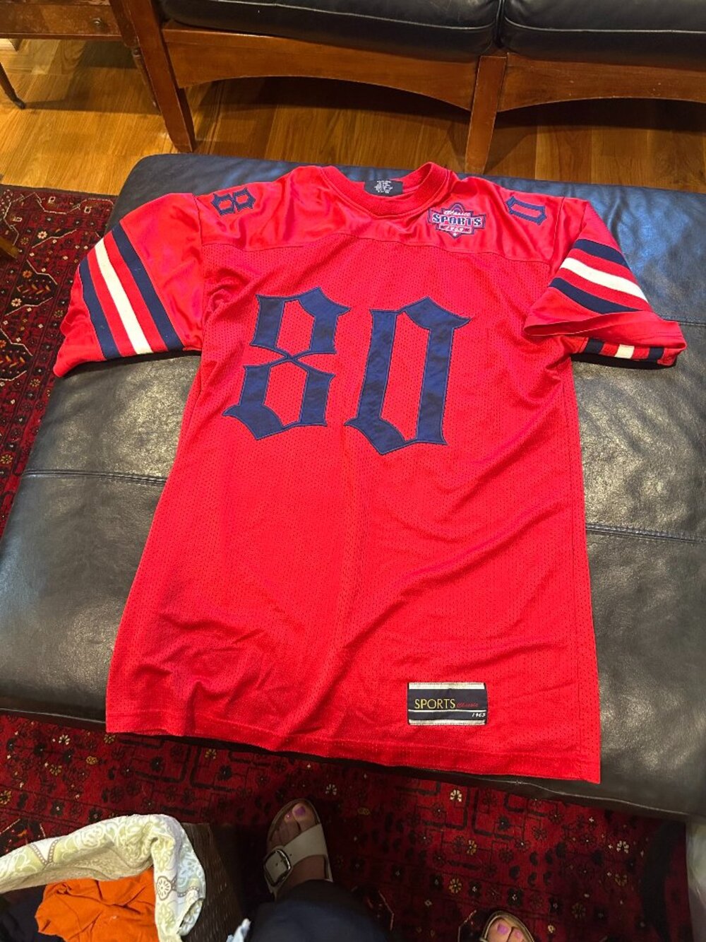 Red "Big n D" jersey